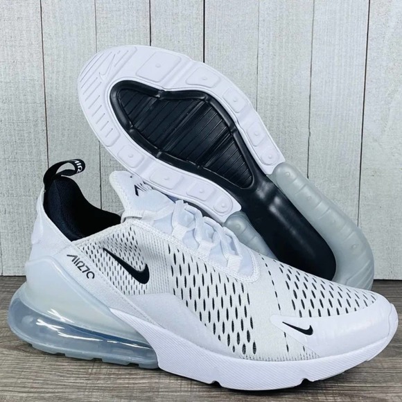 Nike Shoes - Nike Air Max 270 White Black AH6789-100 women’s  SIZE 8